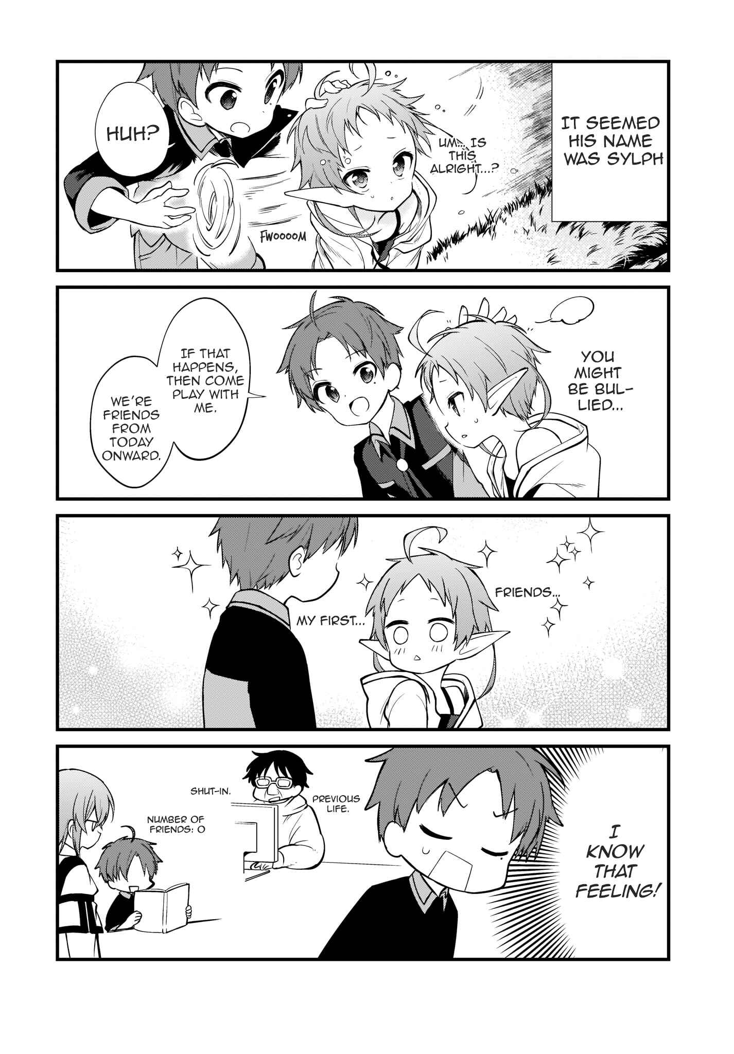 Page 6 Chapter 3 Mushoku Tensei ~4-koma ni Natte mo Honki Dasu~