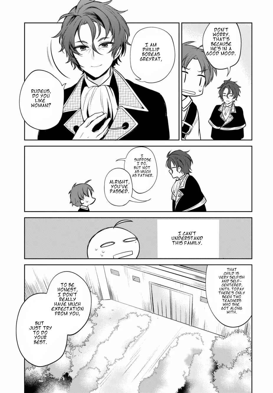 Page 15 Chapter 6 Mushoku Tensei ~4-koma ni Natte mo Honki Dasu~
