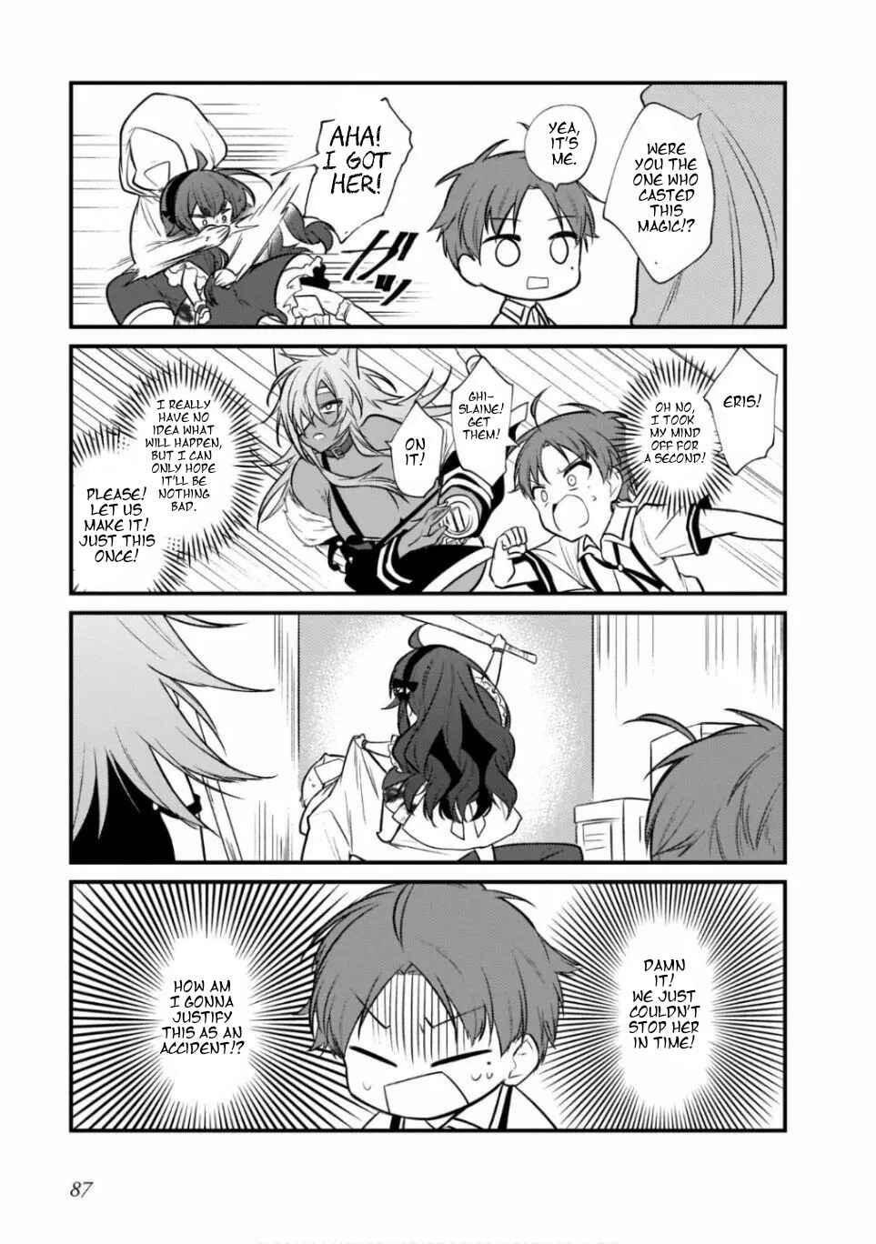 Page 13 Chapter 12 Mushoku Tensei ~4-koma ni Natte mo Honki Dasu~
