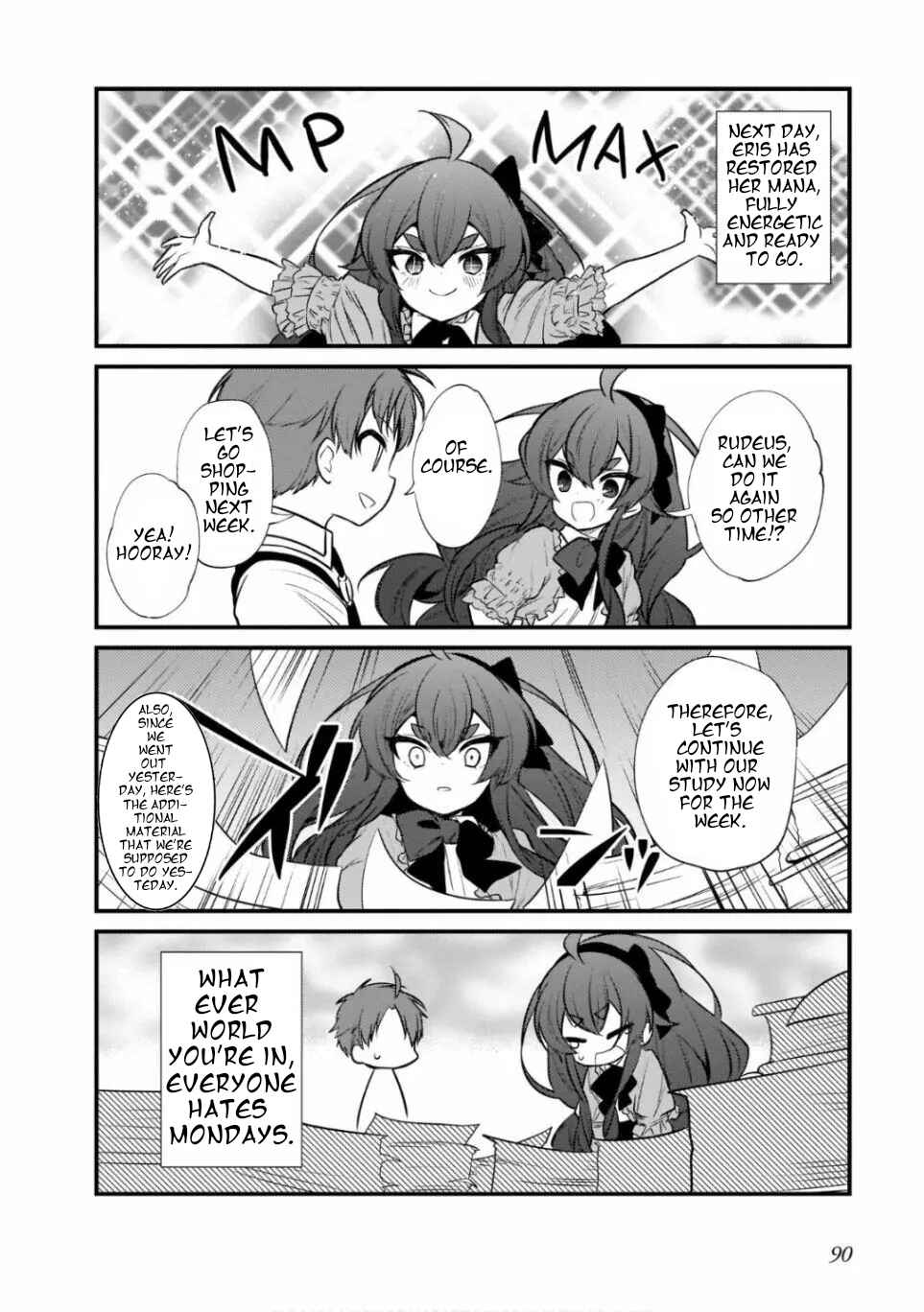 Page 16 Chapter 12 Mushoku Tensei ~4-koma ni Natte mo Honki Dasu~