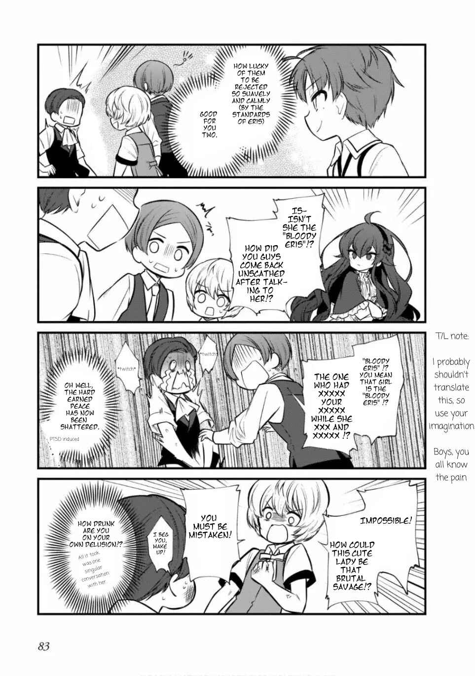 Page 9 Chapter 12 Mushoku Tensei ~4-koma ni Natte mo Honki Dasu~