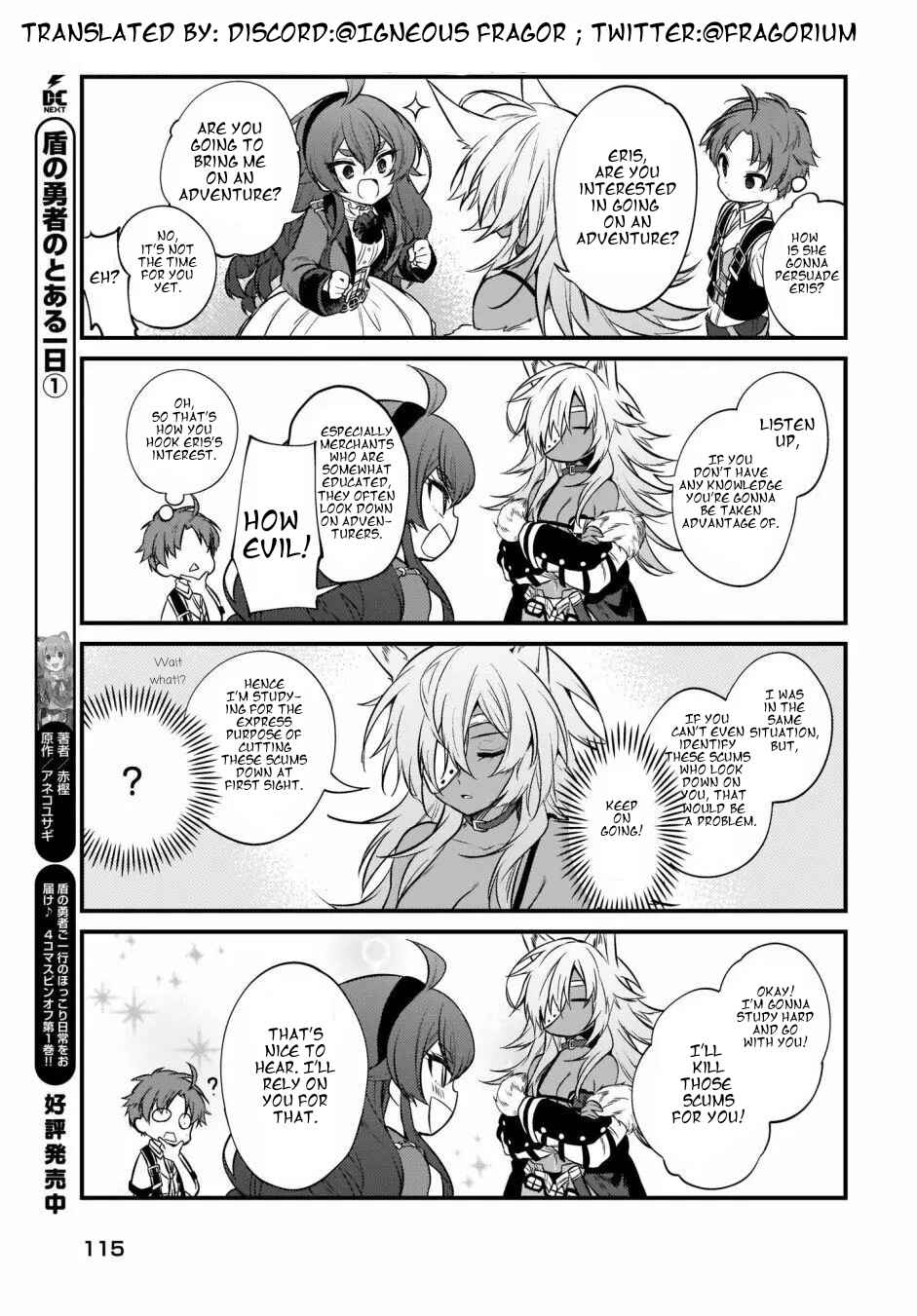 Page 10 Chapter 9 Mushoku Tensei ~4-koma ni Natte mo Honki Dasu~