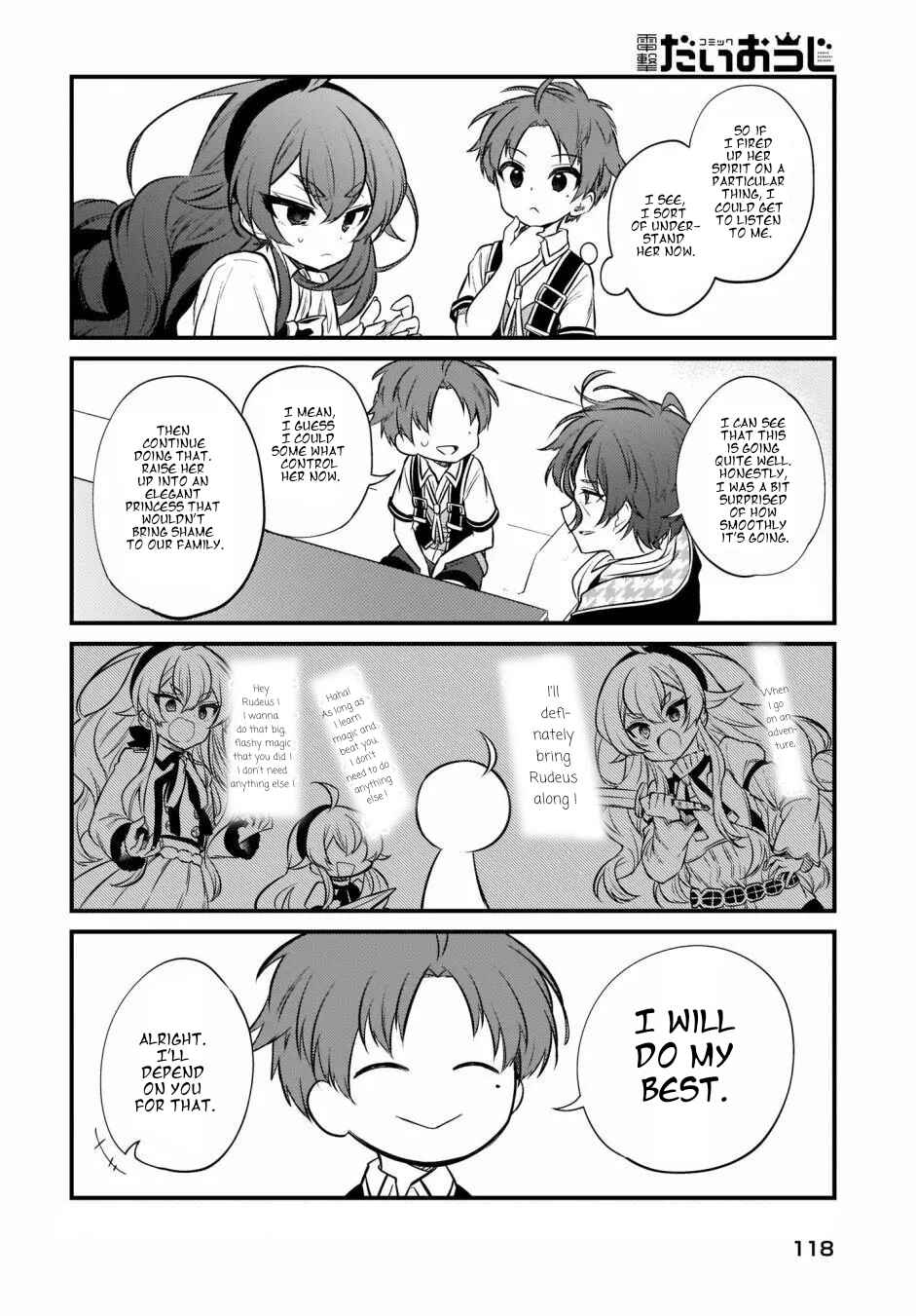 Page 13 Chapter 9 Mushoku Tensei ~4-koma ni Natte mo Honki Dasu~