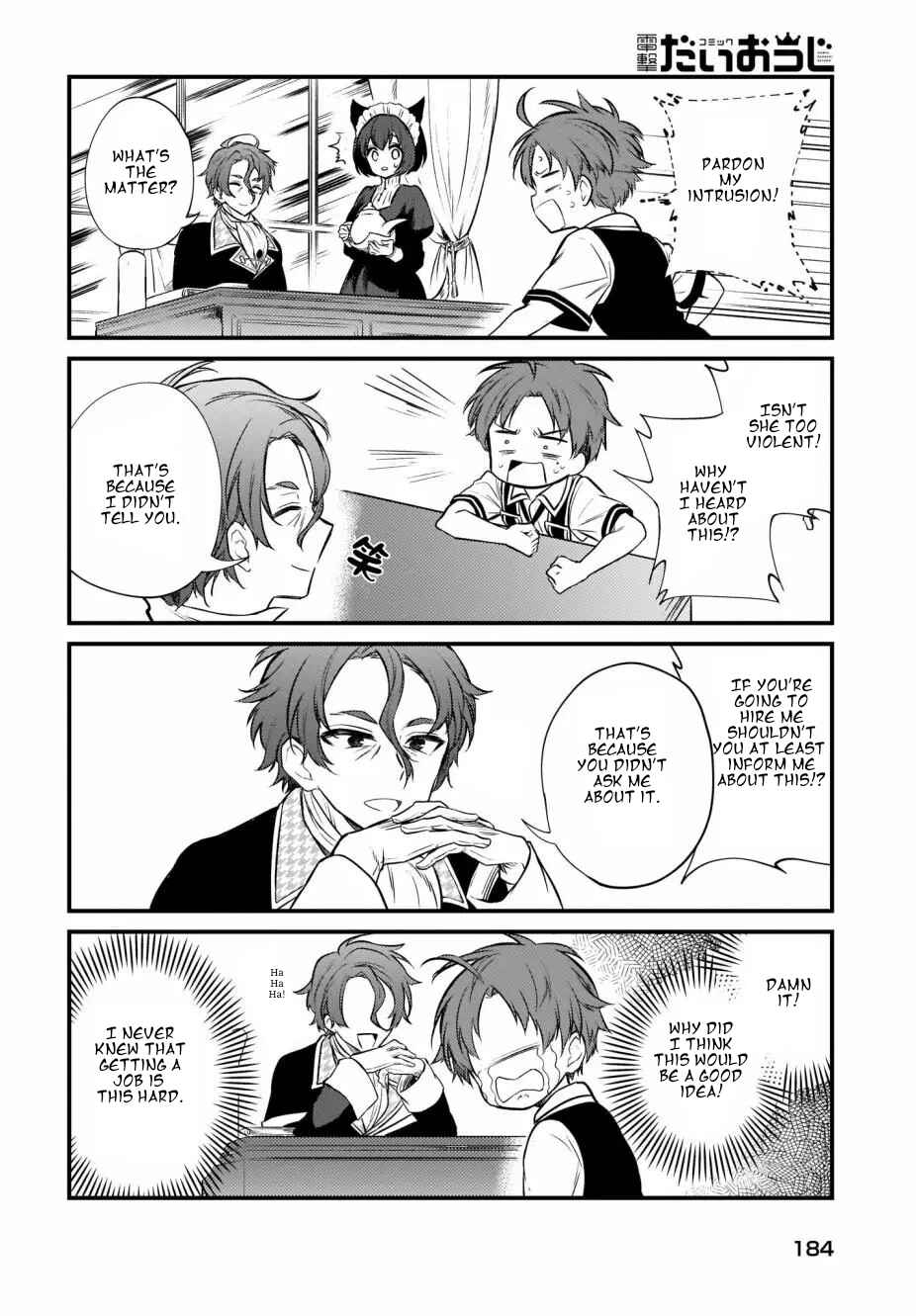 Page 8 Chapter 7 Mushoku Tensei ~4-koma ni Natte mo Honki Dasu~
