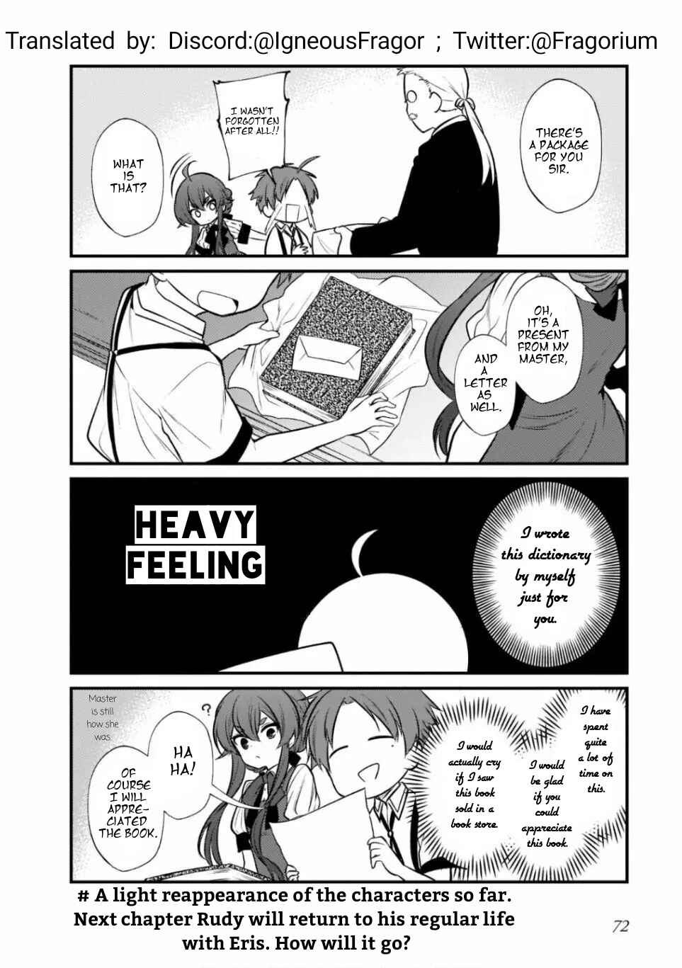 Page 16 Chapter 11 Mushoku Tensei ~4-koma ni Natte mo Honki Dasu~