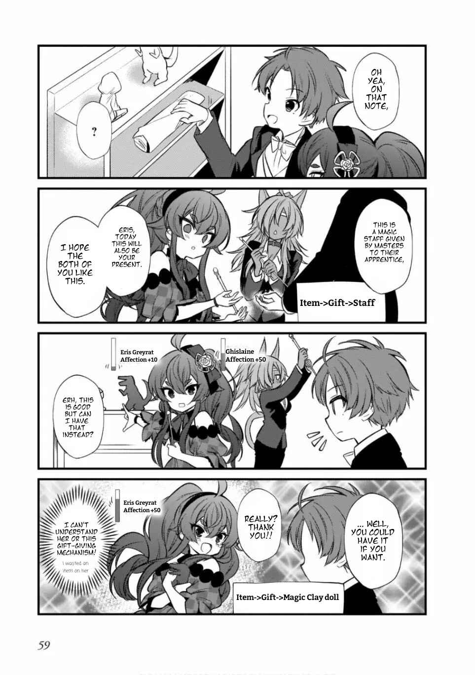 Page 3 Chapter 11 Mushoku Tensei ~4-koma ni Natte mo Honki Dasu~