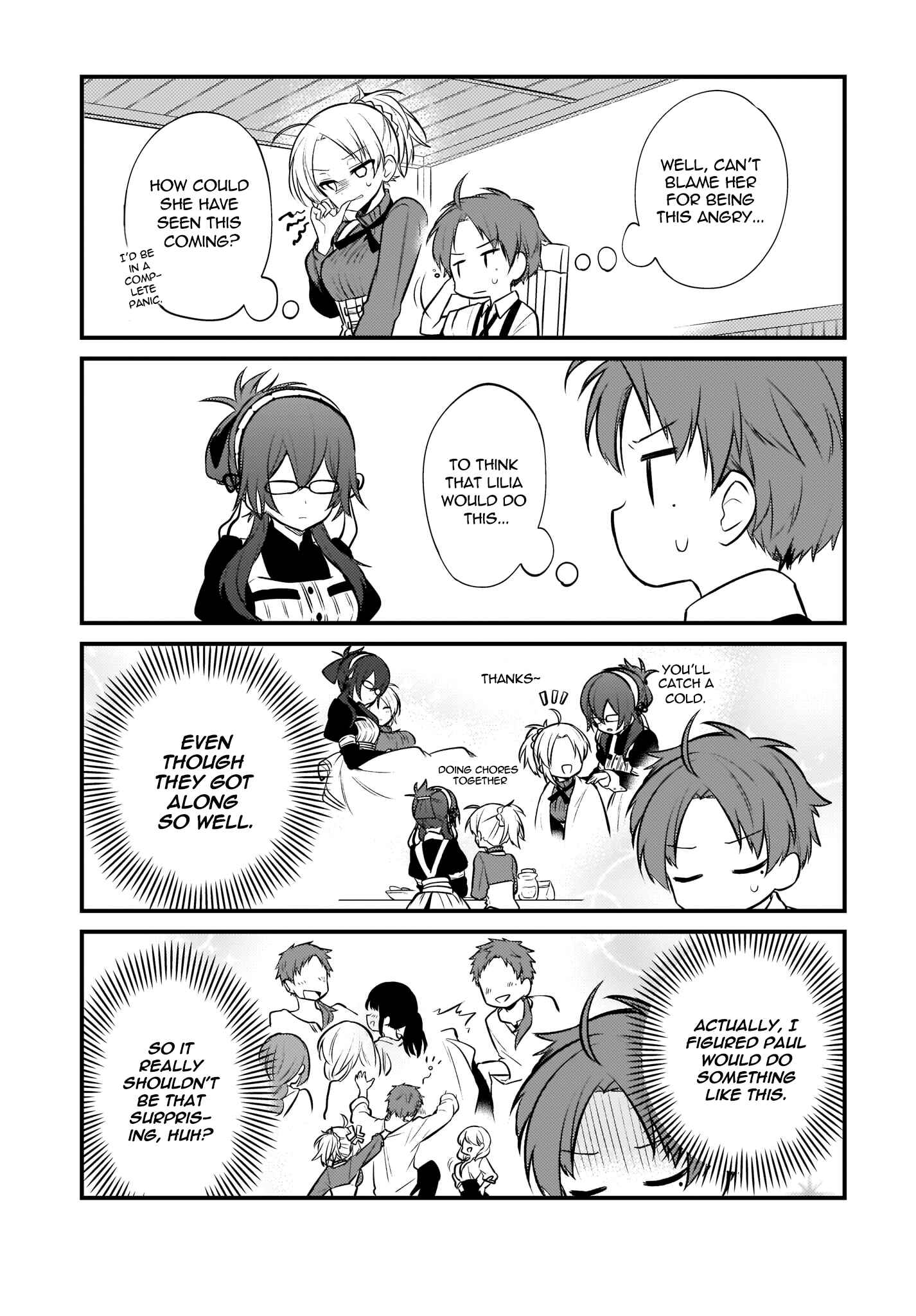 Page 5 Chapter 5 Mushoku Tensei ~4-koma ni Natte mo Honki Dasu~