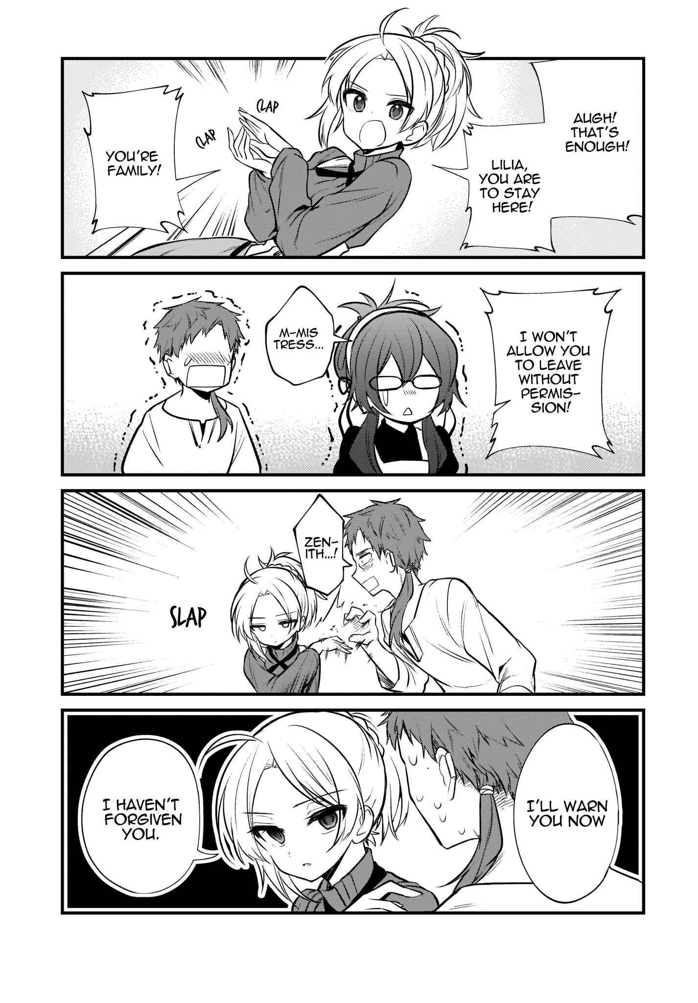 Page 8 Chapter 5 Mushoku Tensei ~4-koma ni Natte mo Honki Dasu~