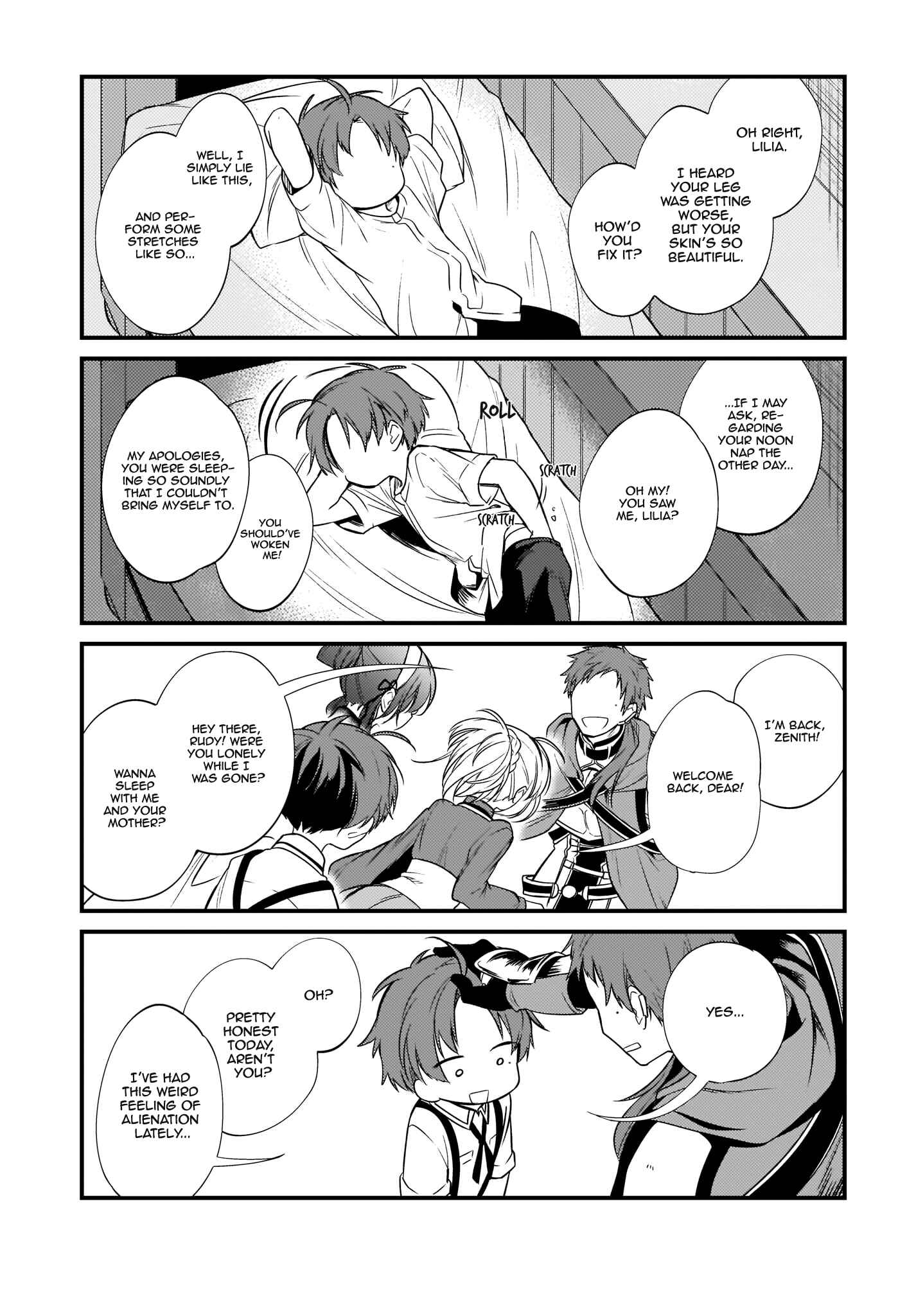 Page 17 Chapter 4 Mushoku Tensei ~4-koma ni Natte mo Honki Dasu~
