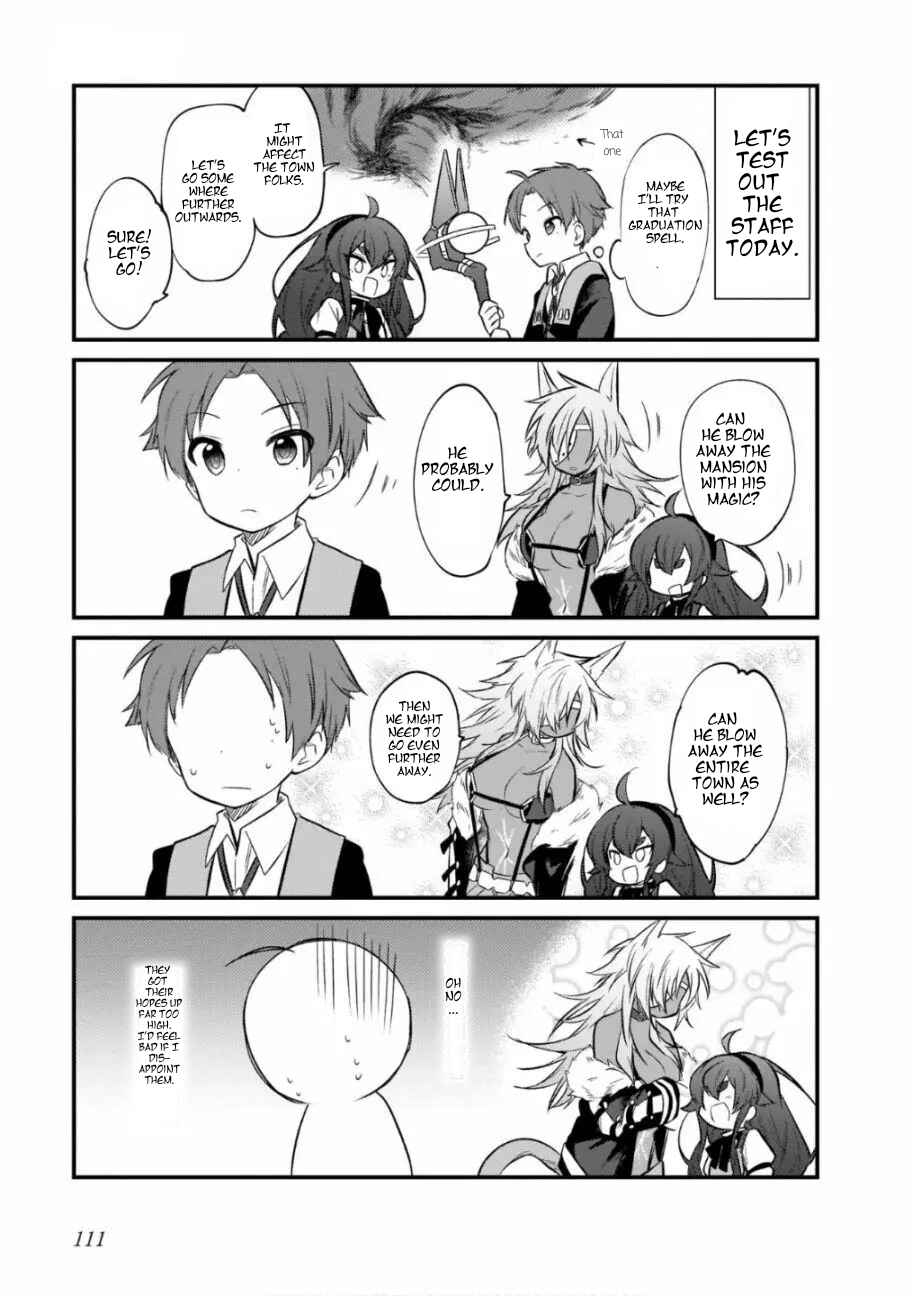 Page 1 Chapter 14 Mushoku Tensei ~4-koma ni Natte mo Honki Dasu~
