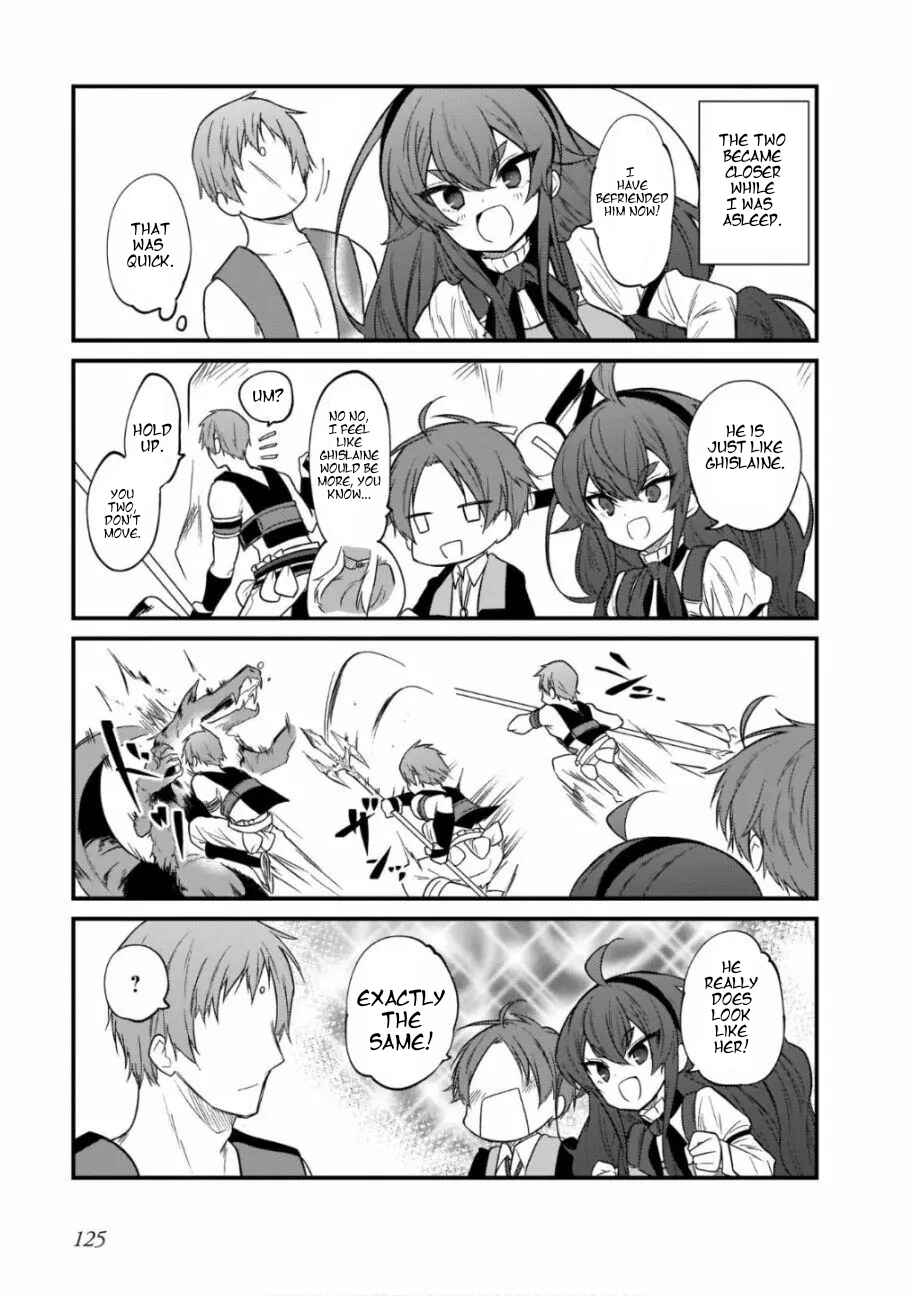 Page 15 Chapter 14 Mushoku Tensei ~4-koma ni Natte mo Honki Dasu~