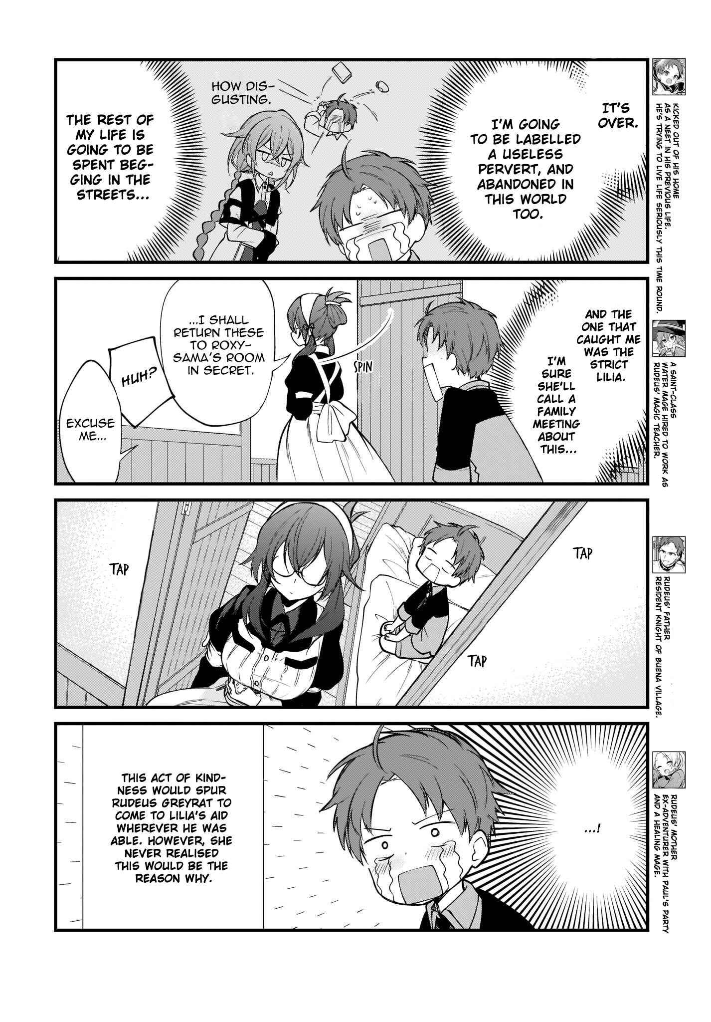 Page 2 Chapter 2 Mushoku Tensei ~4-koma ni Natte mo Honki Dasu~