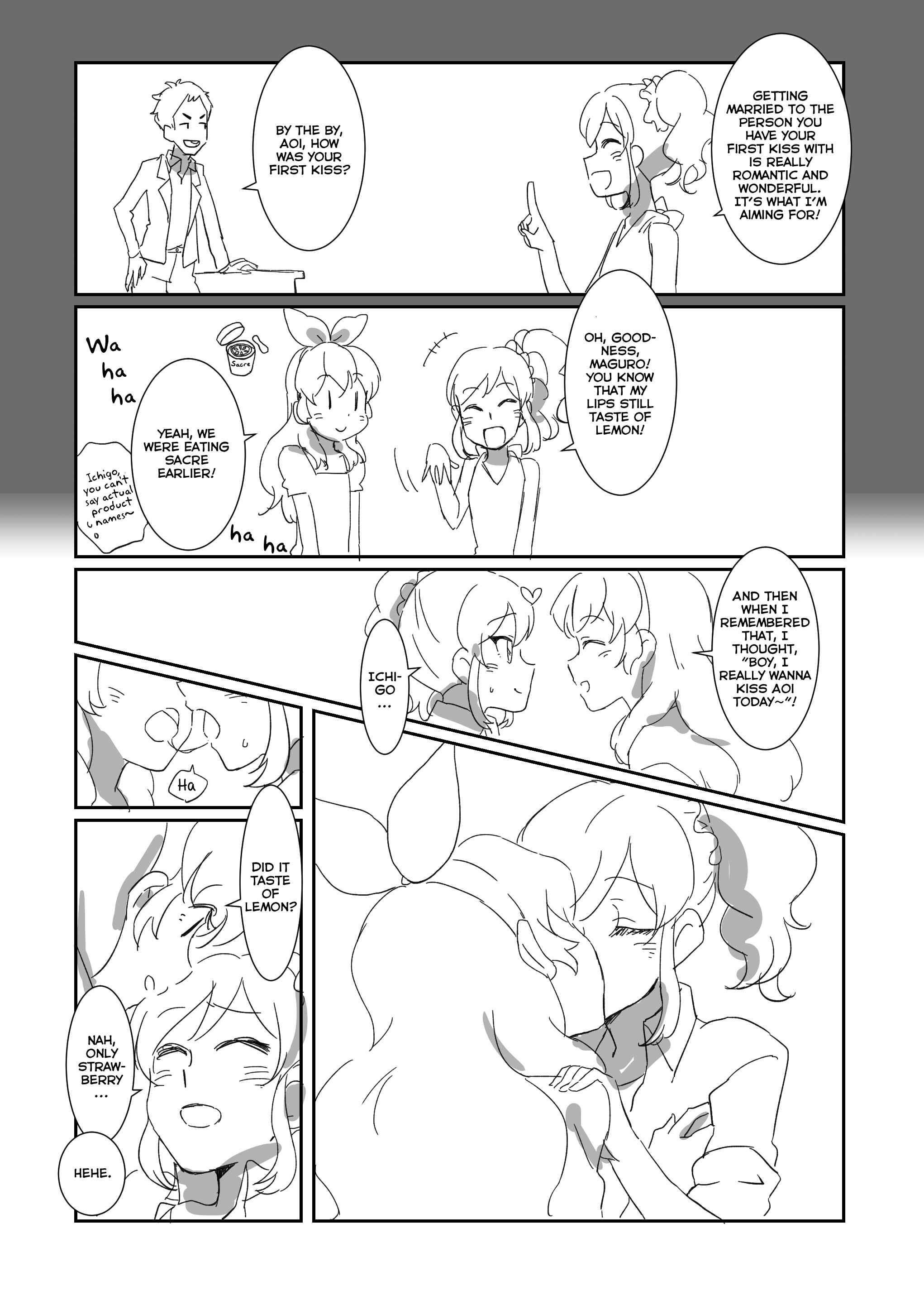 Page 14 Chapter Unknown_3343 Aikatsu! - Hyotto shitara Watashi-tachi, First Kiss wa Mada nanokamo (Doujinshi)