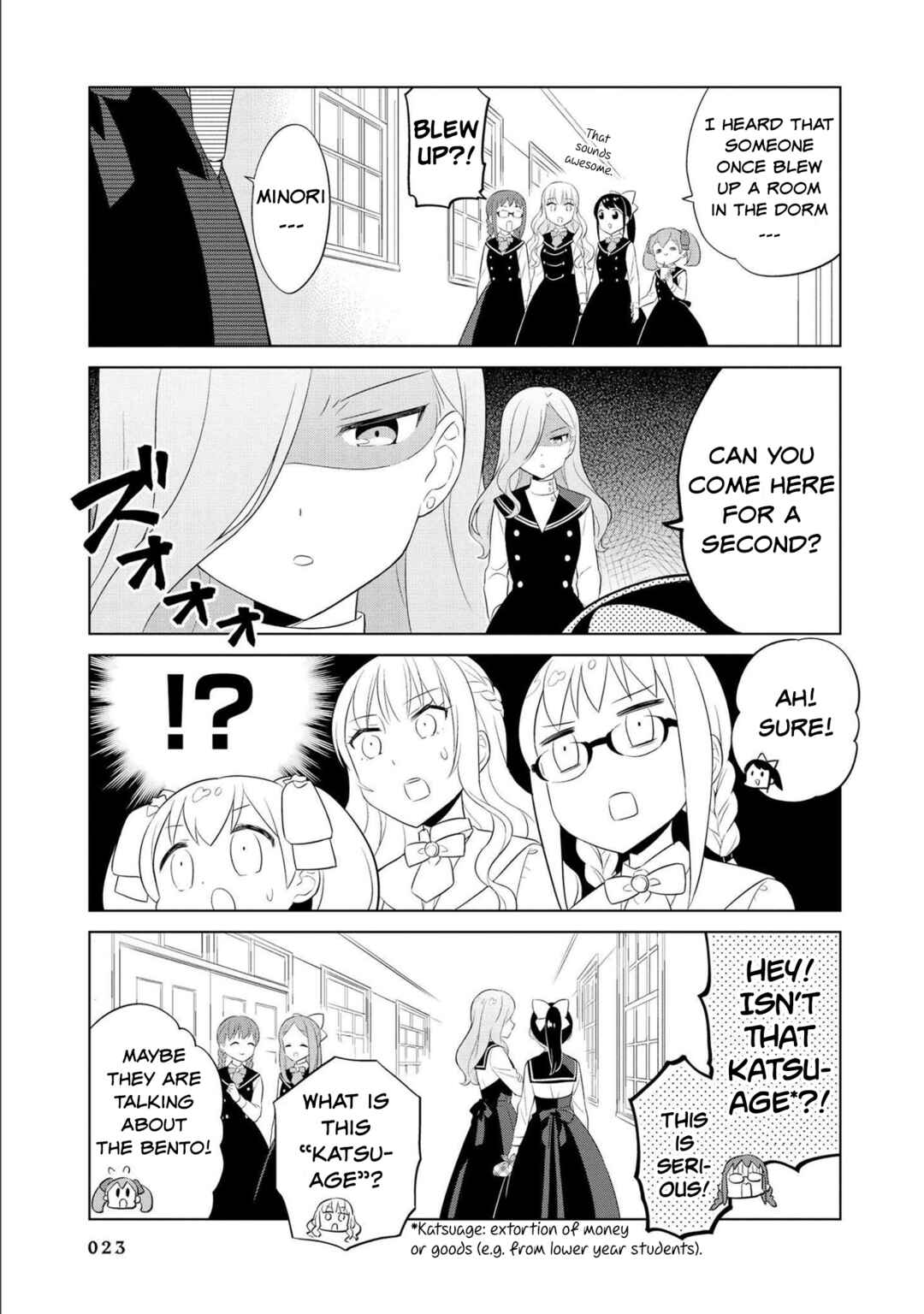 Page 9 Chapter 13 Minori & 100 Ladies