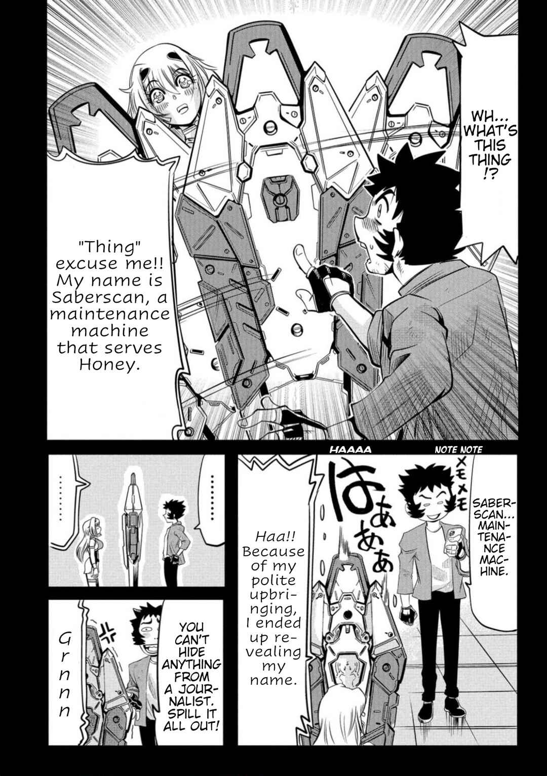 Page 8 Chapter 4.1 Cutie Honey Nova