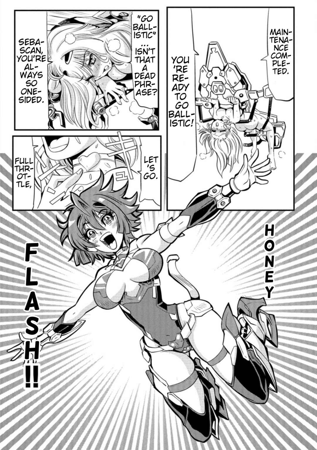Page 1 Chapter 1.2 Cutie Honey Nova
