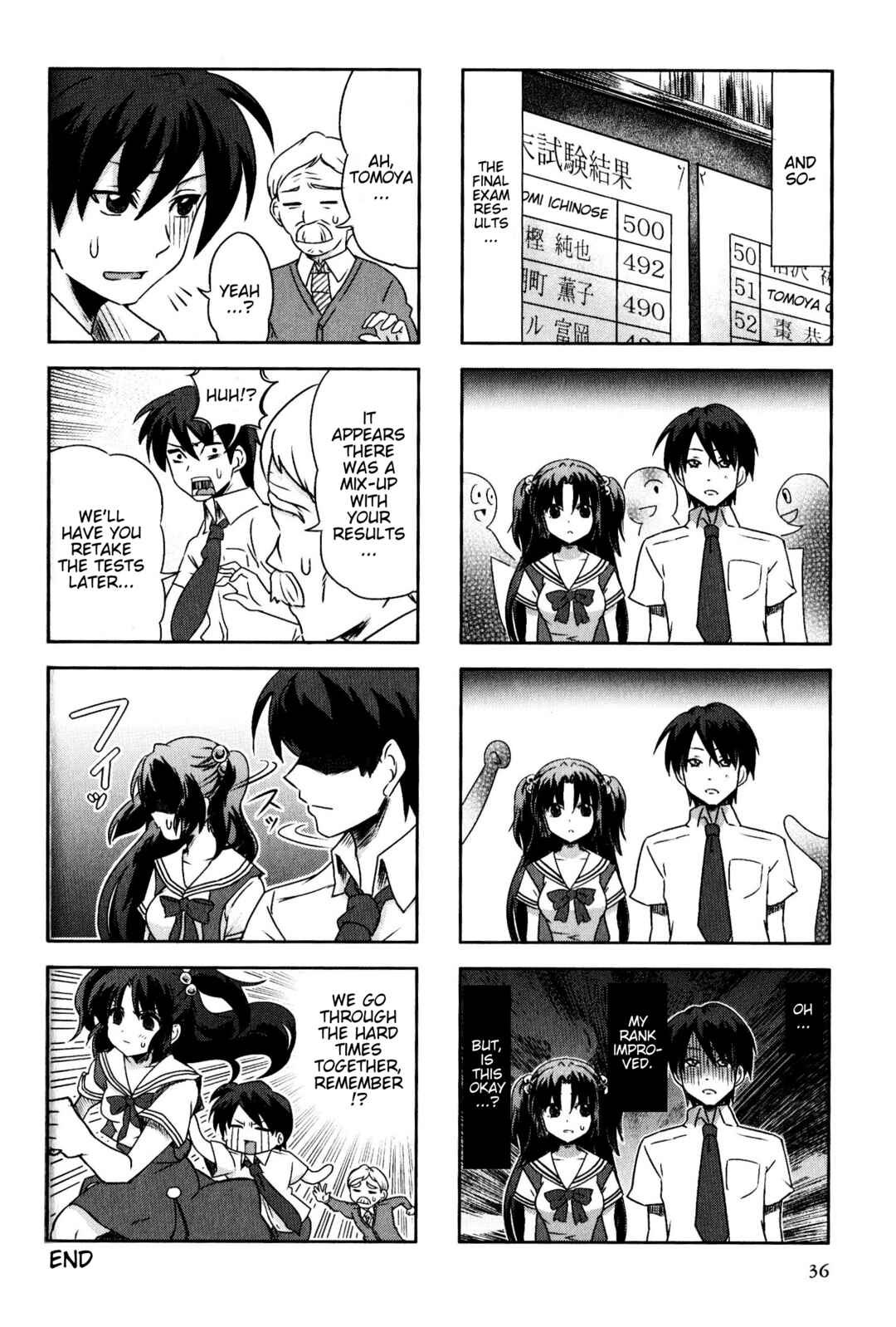 Page 6 Chapter 168 Magi-Cu 4-koma: CLANNAD