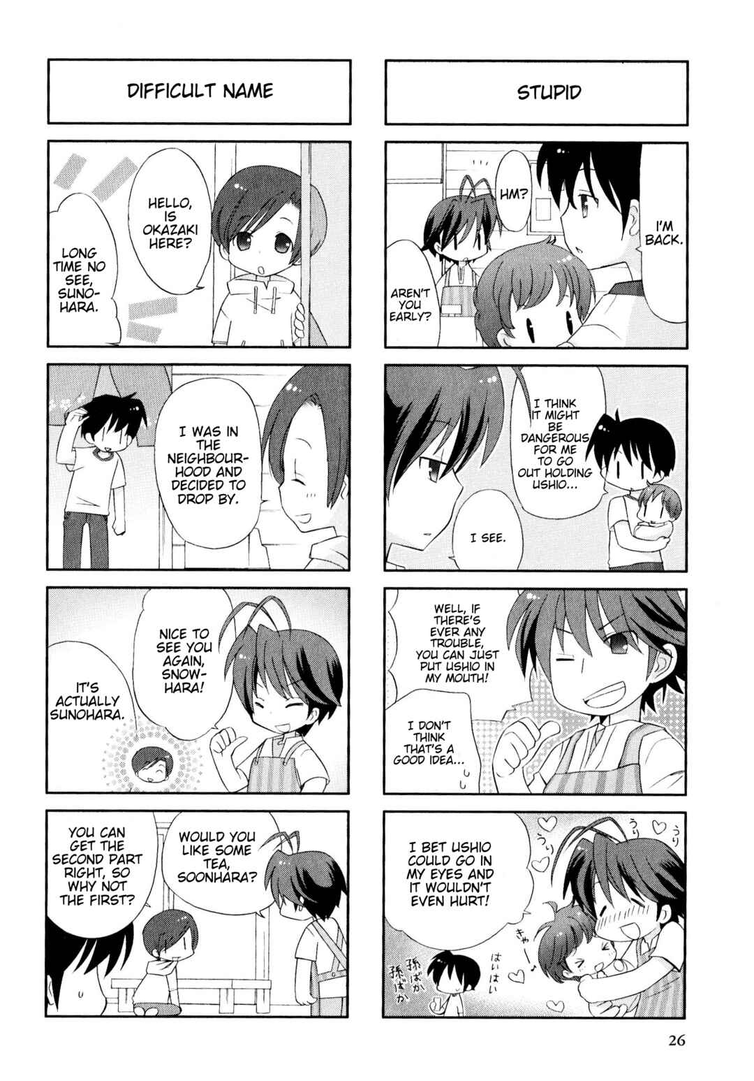 Page 2 Chapter 167 Magi-Cu 4-koma: CLANNAD