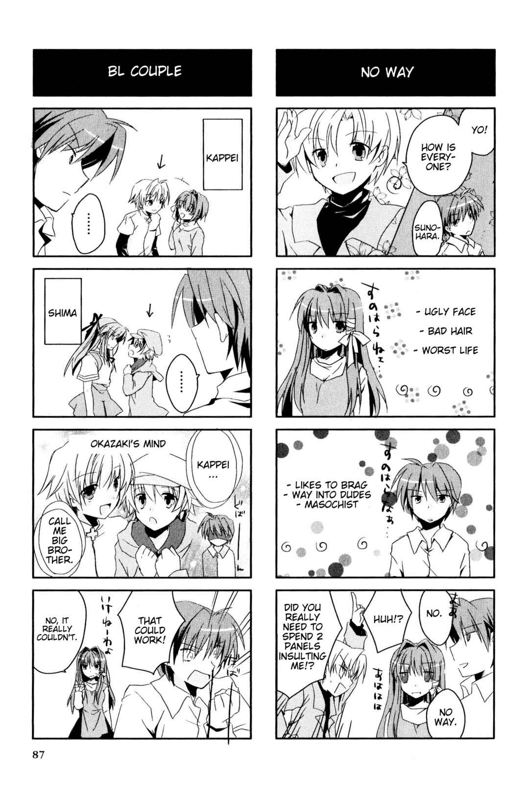 Page 3 Chapter 141 Magi-Cu 4-koma: CLANNAD
