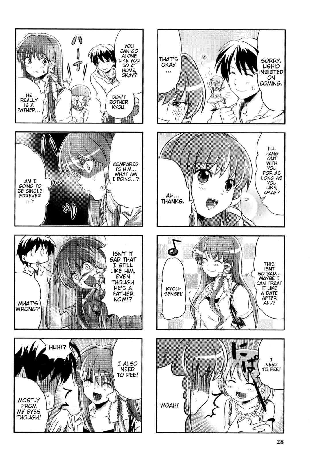 Page 2 Chapter 149 Magi-Cu 4-koma: CLANNAD
