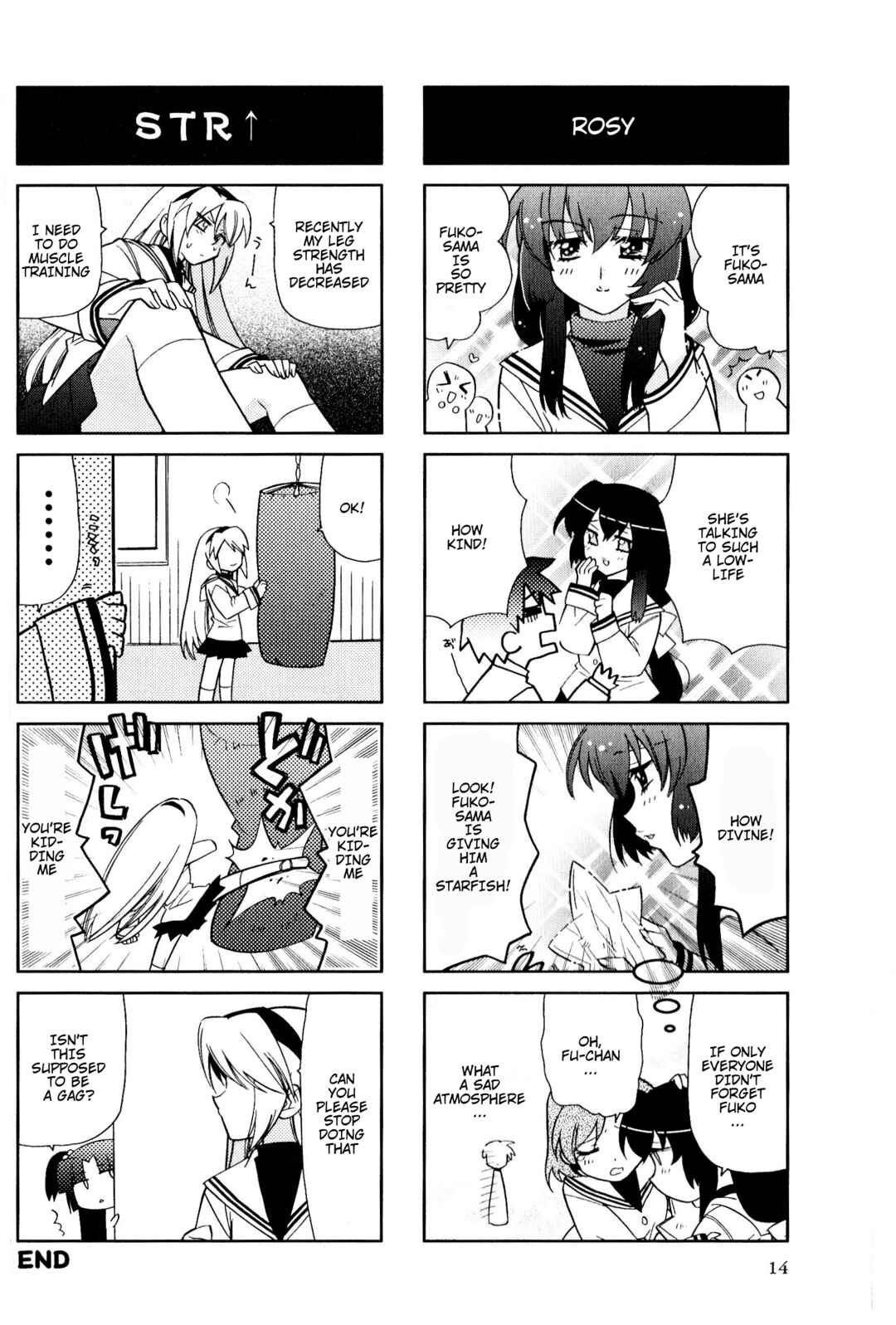 Page 4 Chapter 20 Magi-Cu 4-koma: CLANNAD