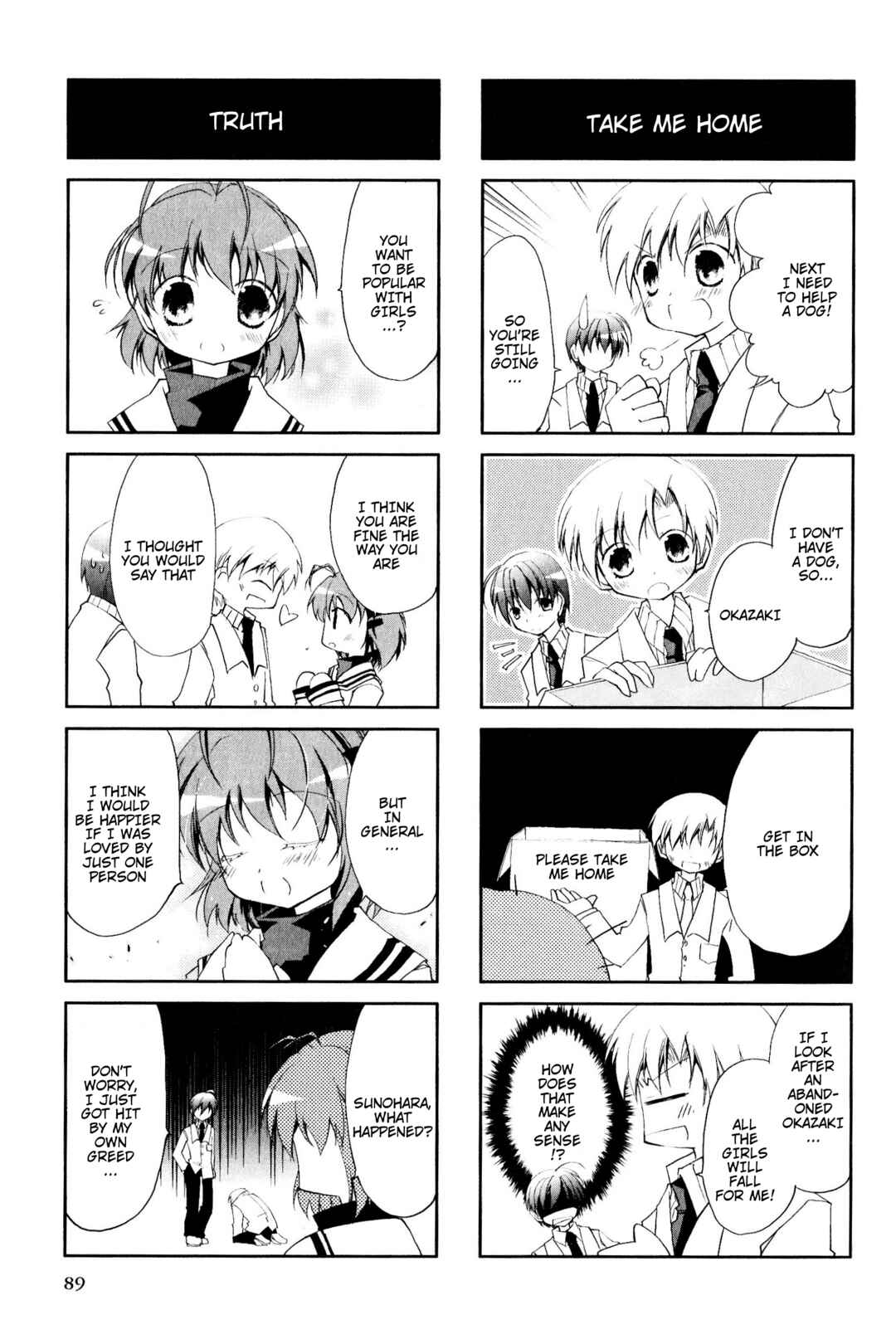 Page 5 Chapter 33 Magi-Cu 4-koma: CLANNAD