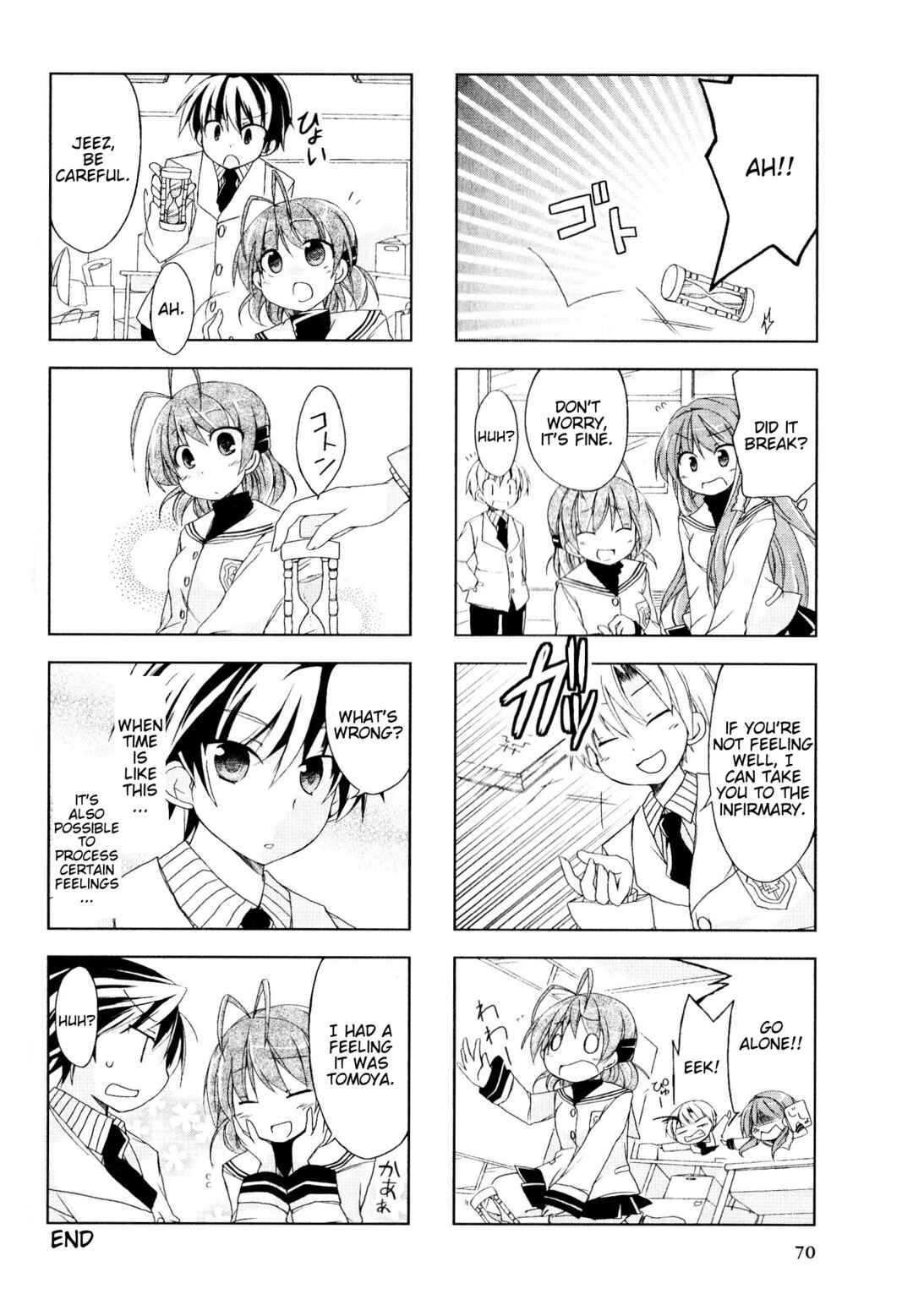 Page 6 Chapter 120 Magi-Cu 4-koma: CLANNAD