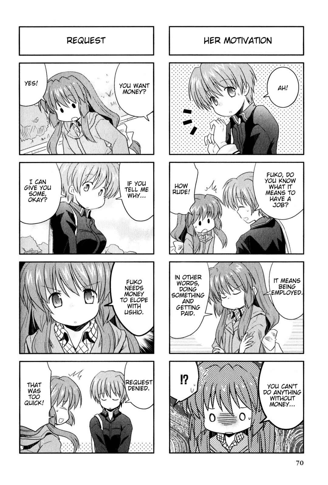 Page 2 Chapter 156 Magi-Cu 4-koma: CLANNAD