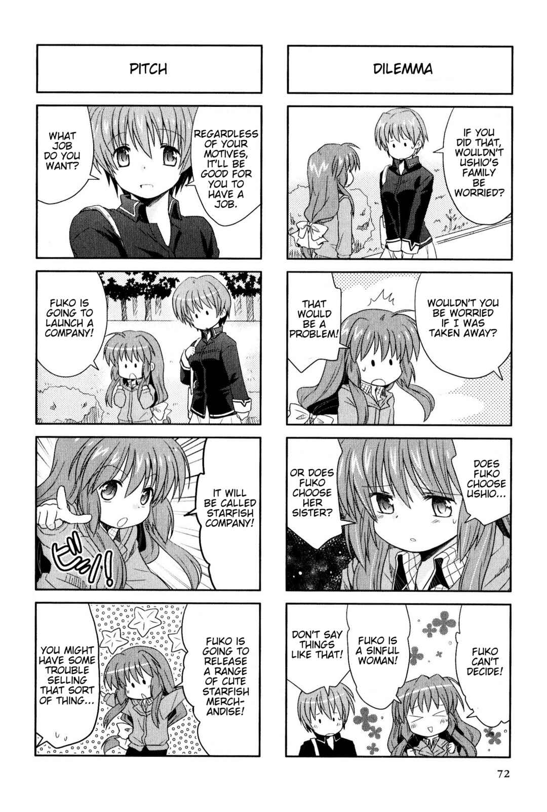 Page 4 Chapter 156 Magi-Cu 4-koma: CLANNAD