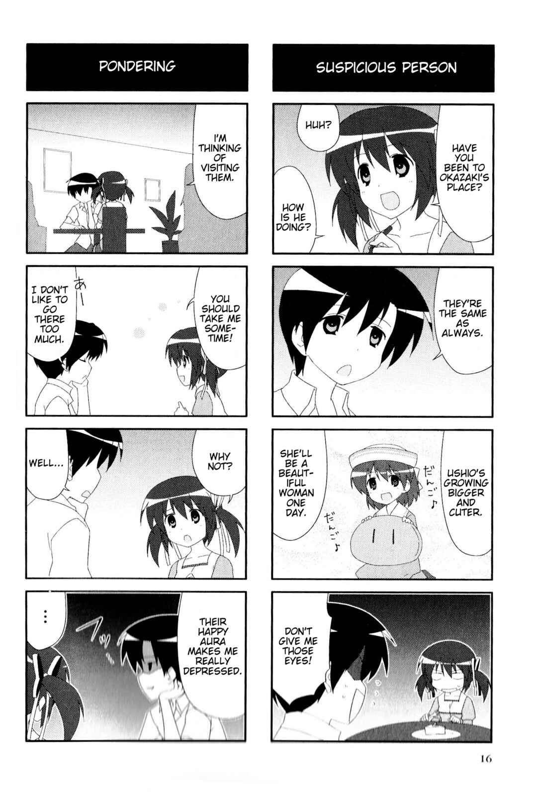 Page 4 Chapter 165 Magi-Cu 4-koma: CLANNAD