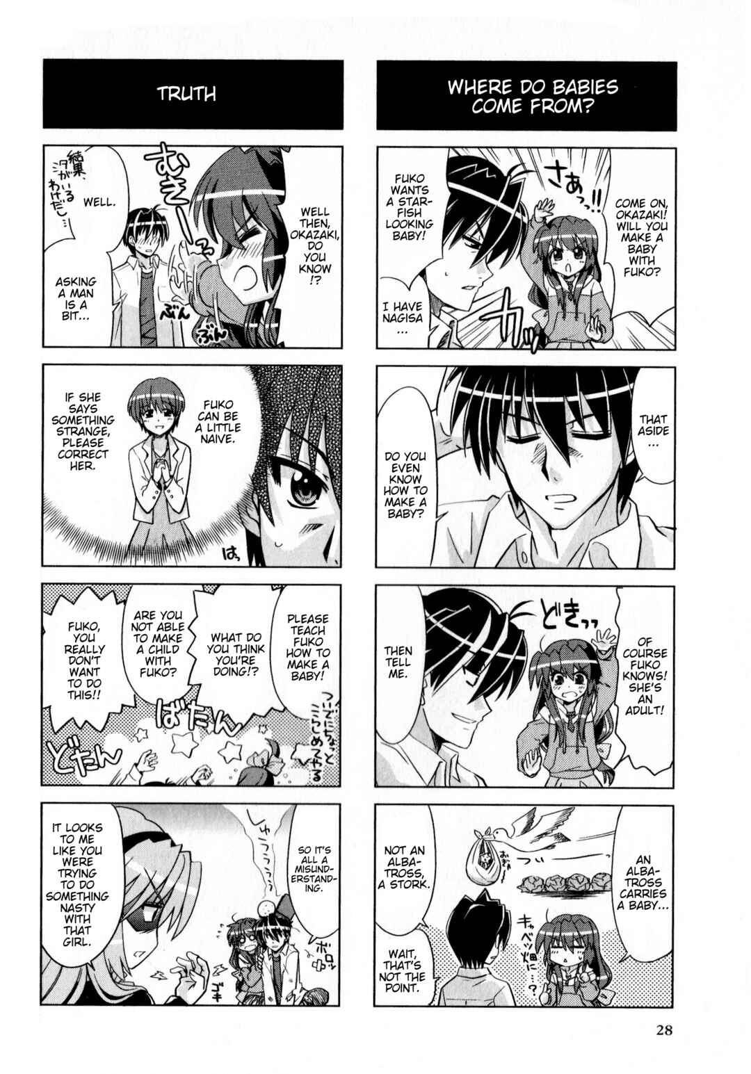 Page 4 Chapter 131 Magi-Cu 4-koma: CLANNAD