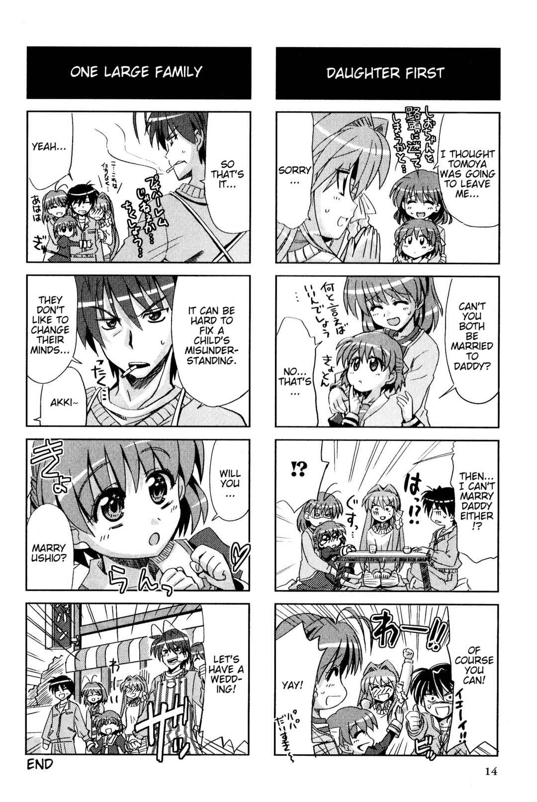 Page 6 Chapter 111 Magi-Cu 4-koma: CLANNAD