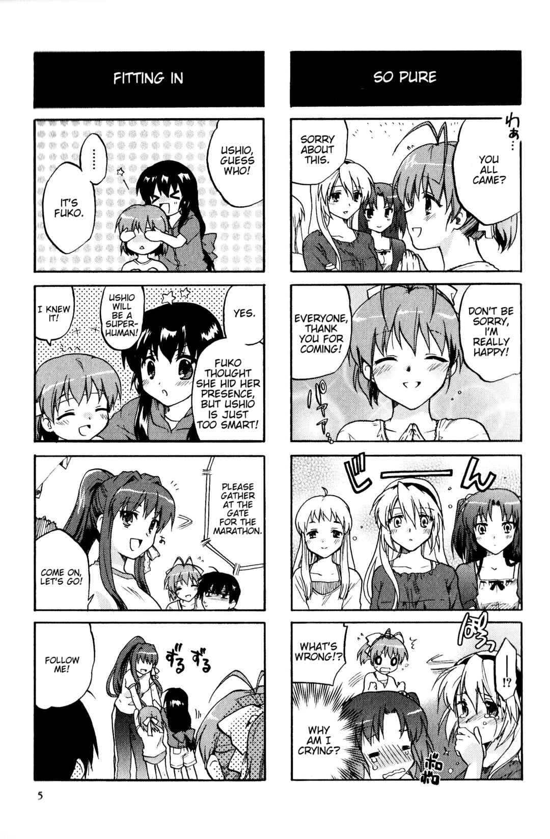 Page 5 Chapter 145 Magi-Cu 4-koma: CLANNAD
