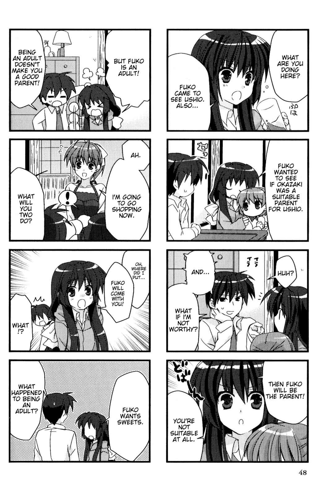 Page 2 Chapter 117 Magi-Cu 4-koma: CLANNAD