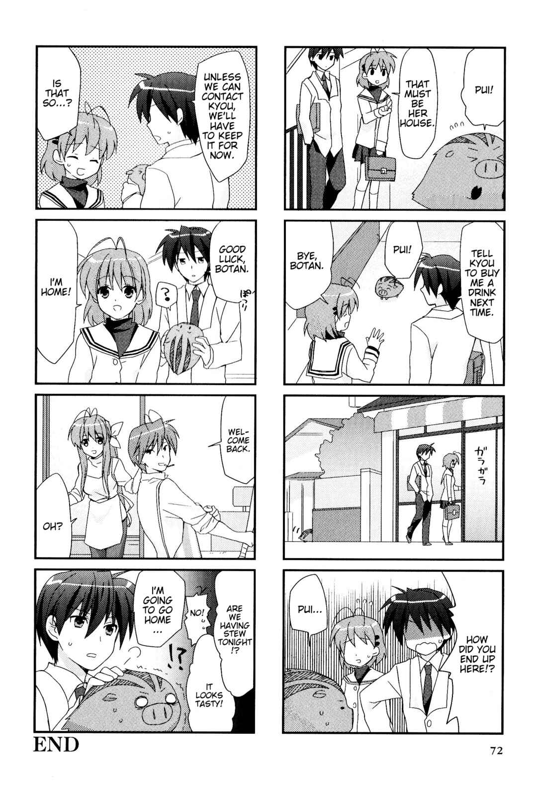 Page 6 Chapter 174 Magi-Cu 4-koma: CLANNAD