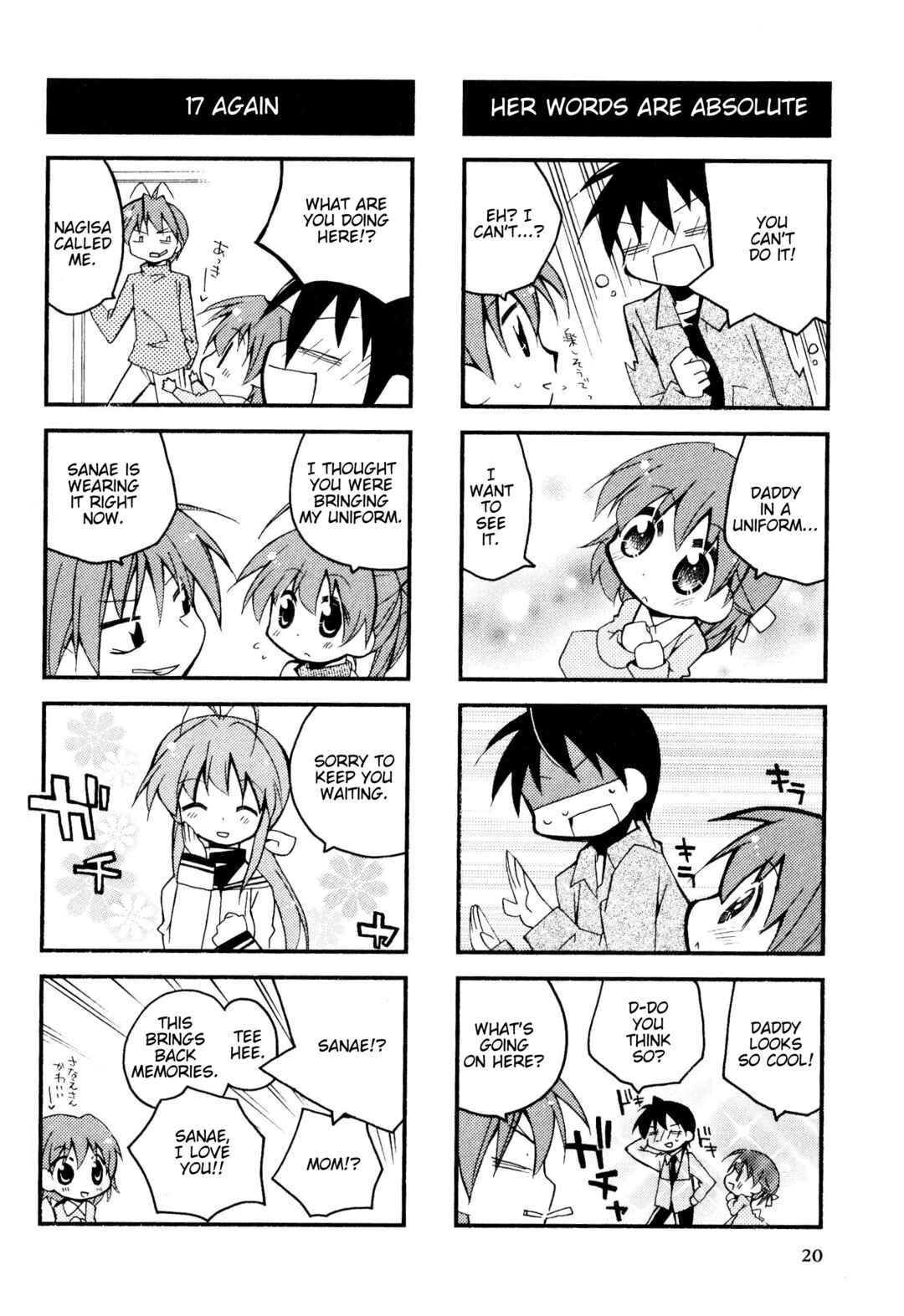 Page 2 Chapter 166 Magi-Cu 4-koma: CLANNAD