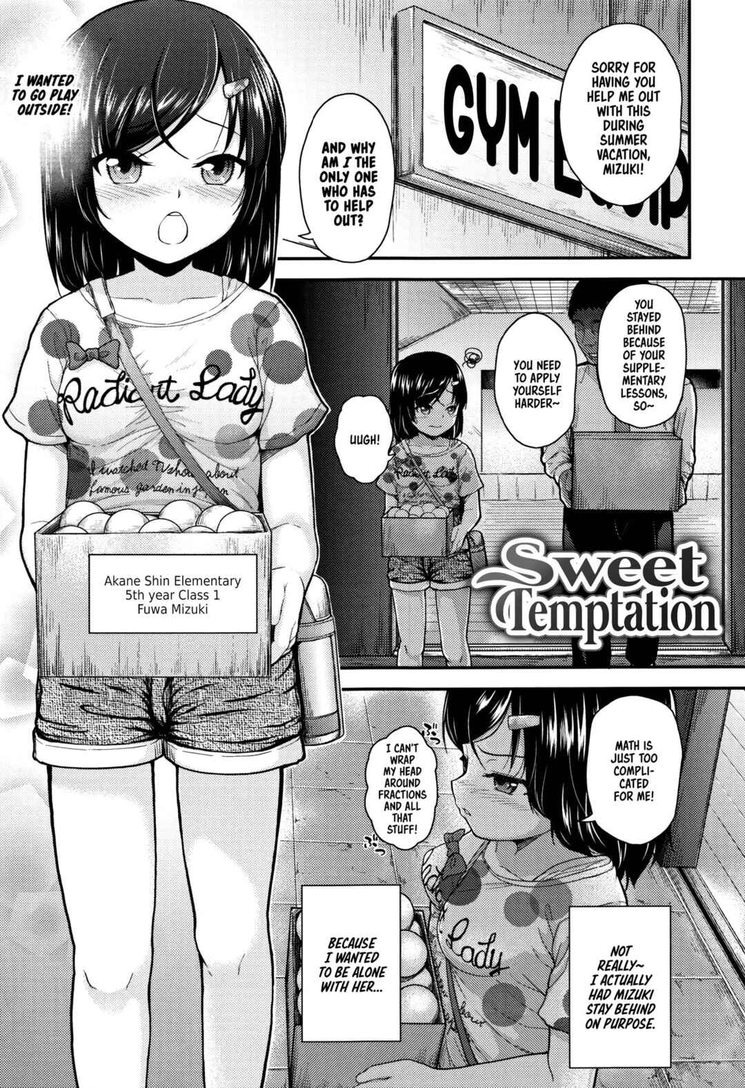 Page 1 Chapter 6 Mesugaki dakedo Hatsuiku Ii node Semen Kyouiku Shitemita