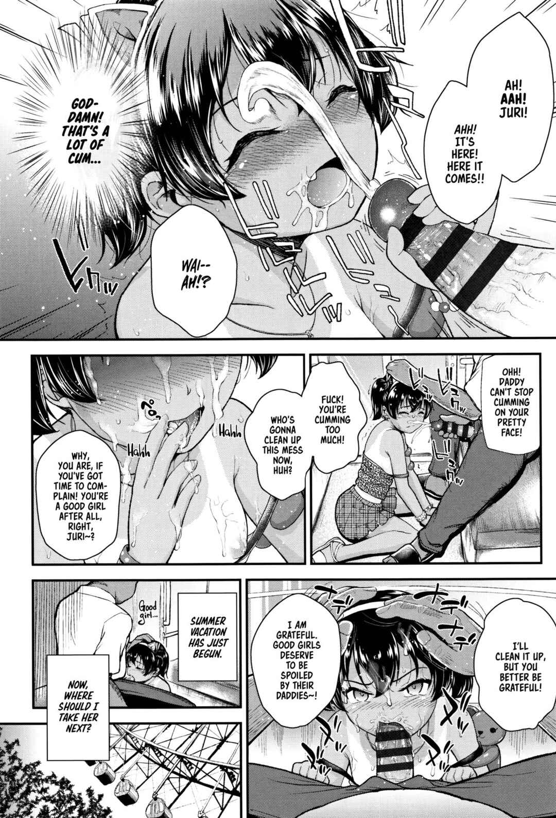Page 12 Chapter 2 Mesugaki dakedo Hatsuiku Ii node Semen Kyouiku Shitemita