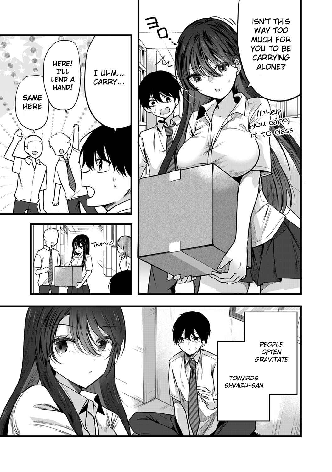 Page 8 Chapter 1.1 Boku wo Shirita Sugiru Shimizu-san