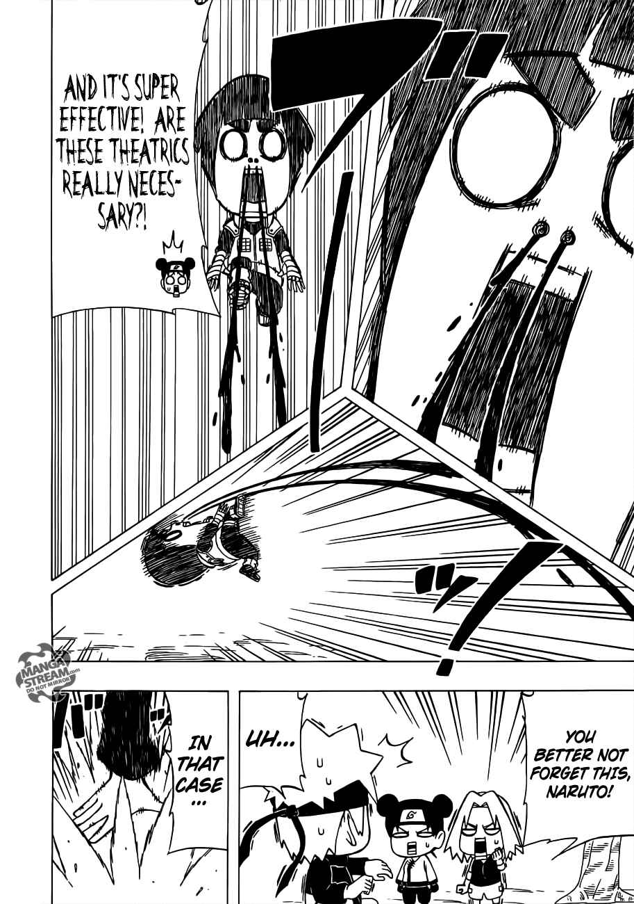 Page 14 Chapter 24 Rock Lee no Seishun Full-Power Ninden
