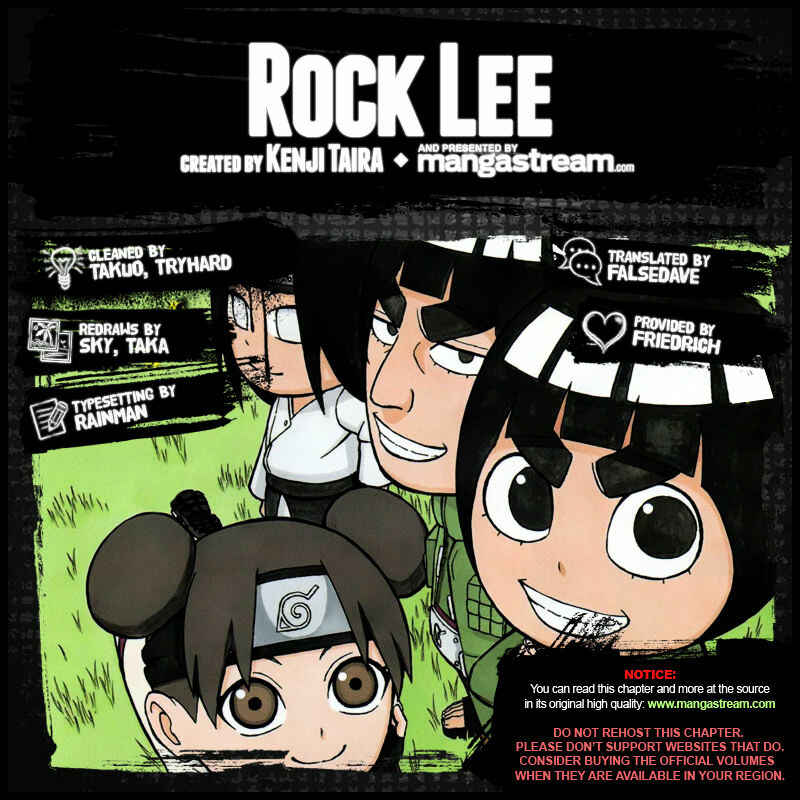 Page 2 Chapter 25 Rock Lee no Seishun Full-Power Ninden