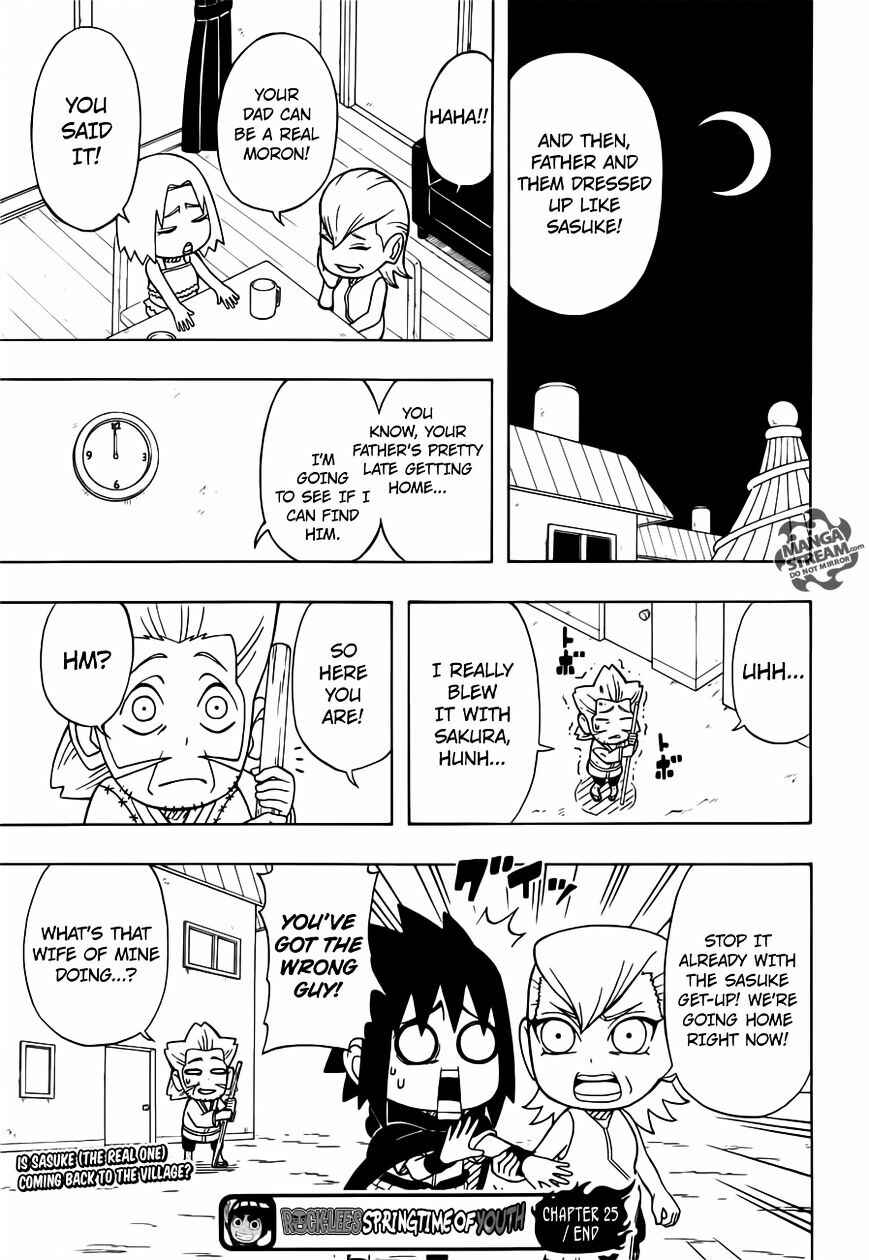 Page 31 Chapter 25 Rock Lee no Seishun Full-Power Ninden