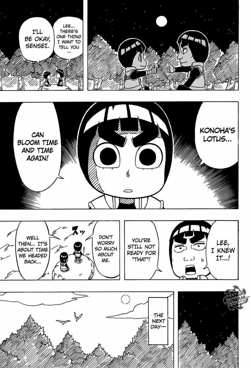 Page 11 Chapter 39 Rock Lee no Seishun Full-Power Ninden