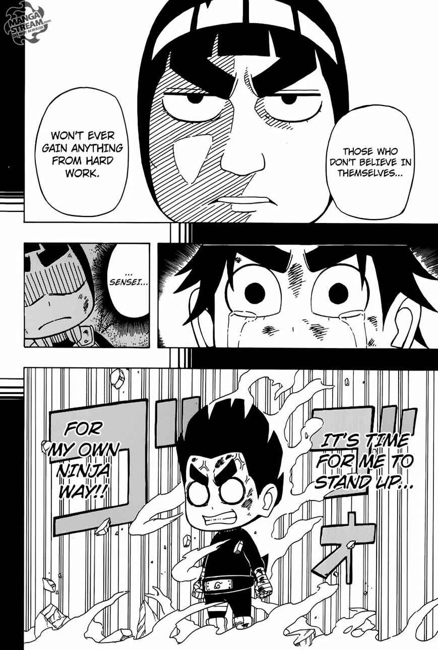 Page 26 Chapter 39 Rock Lee no Seishun Full-Power Ninden