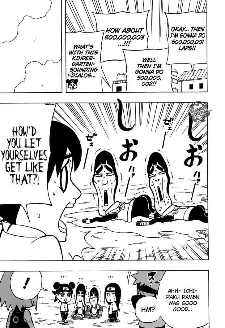 Page 10 Chapter 8 Rock Lee no Seishun Full-Power Ninden