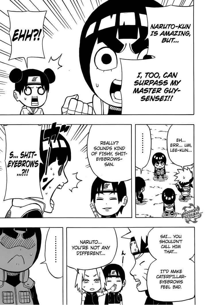 Page 14 Chapter 8 Rock Lee no Seishun Full-Power Ninden