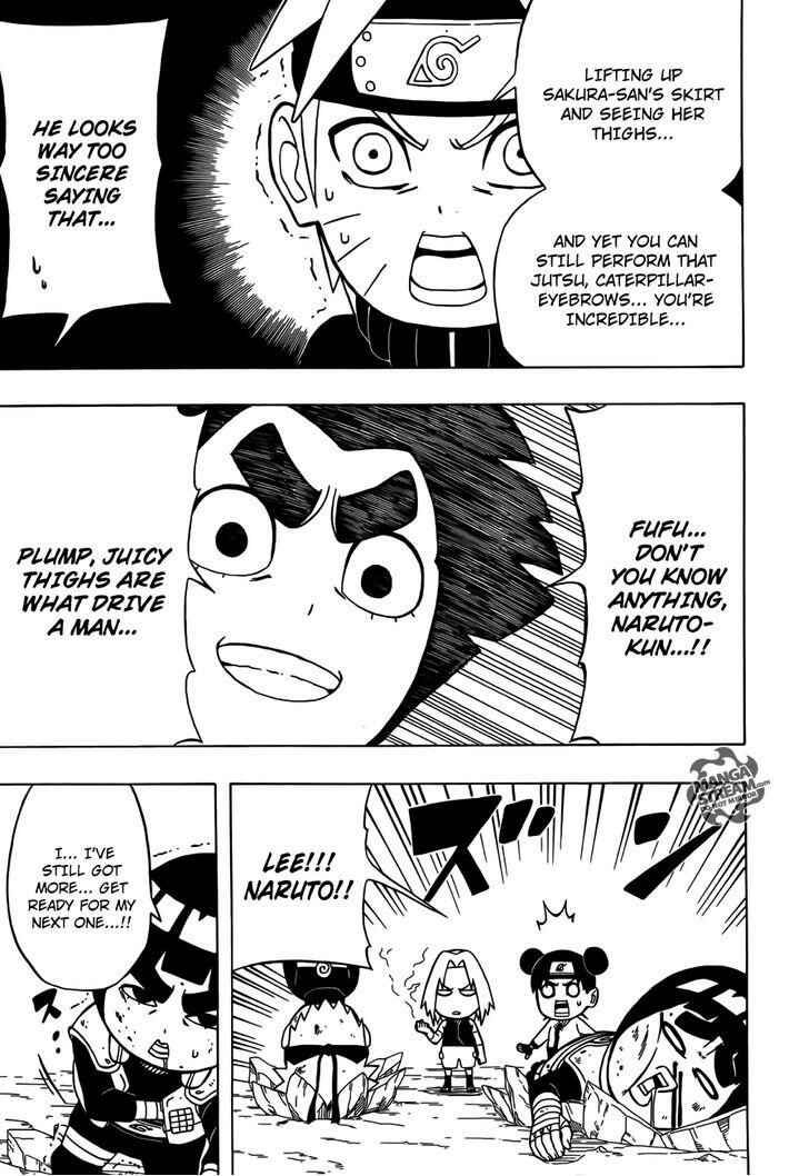 Page 22 Chapter 8 Rock Lee no Seishun Full-Power Ninden