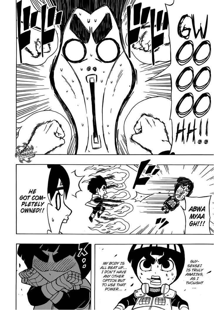 Page 25 Chapter 8 Rock Lee no Seishun Full-Power Ninden