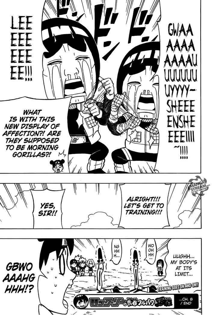 Page 32 Chapter 8 Rock Lee no Seishun Full-Power Ninden