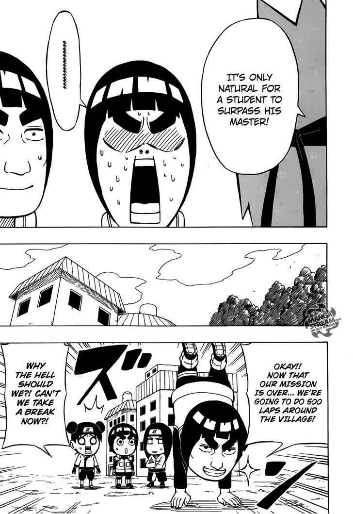 Page 8 Chapter 8 Rock Lee no Seishun Full-Power Ninden